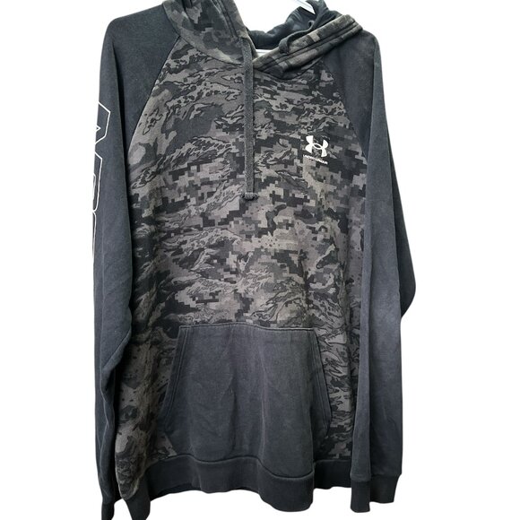Mens Under Armour Hoodie - Camo - Size XL - Picture 1 of 2